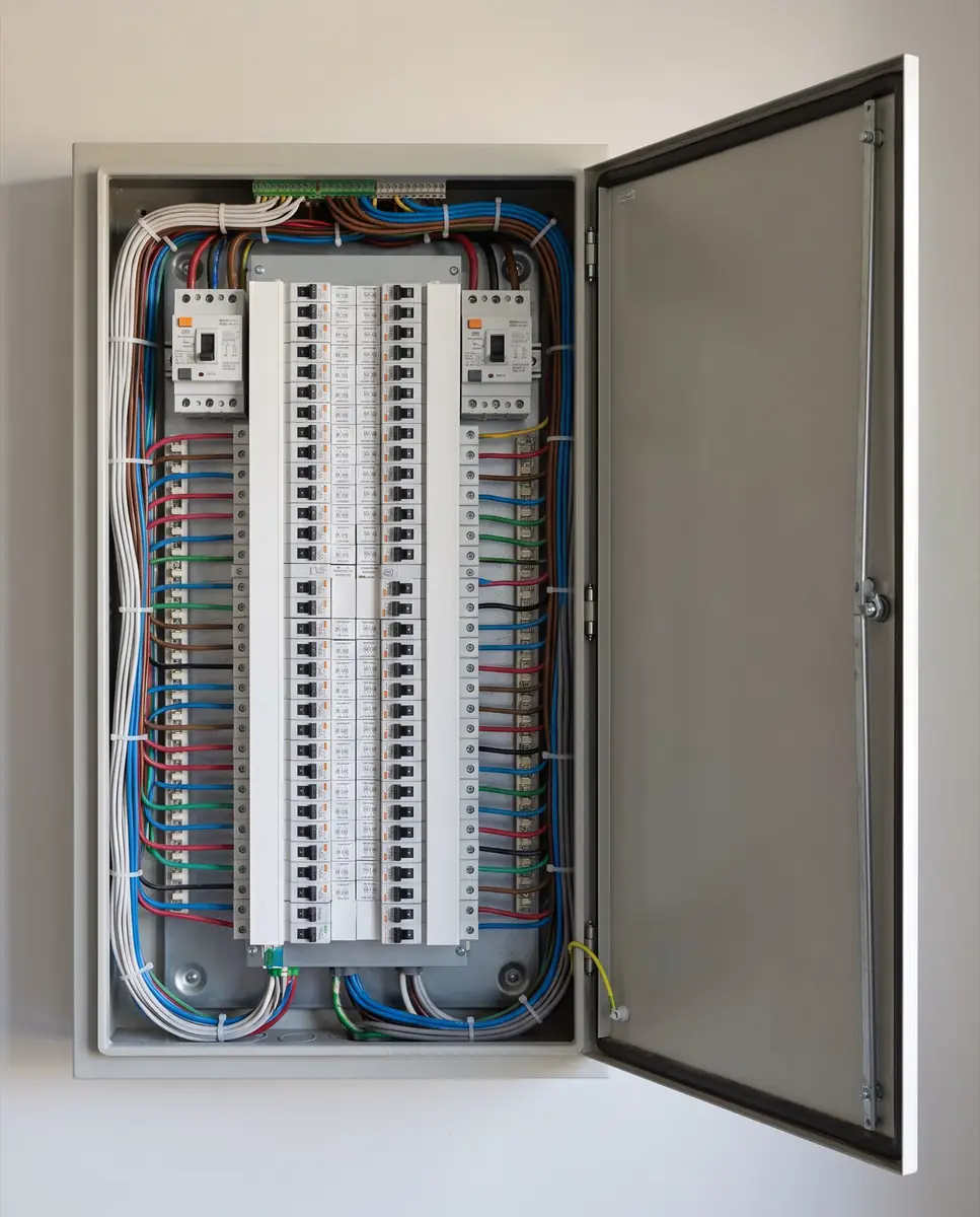 Finished switchboard upgrade with RCBOs on every circuit